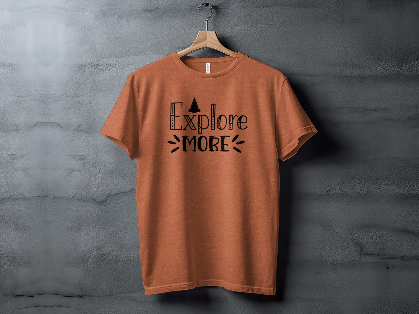 Explore More Pine Tree Design Adventure Inspiration T-Shirt T-Shirt - Outdoor & Adventure Collection - Mile Marker 16 Gear by Cloud 16 Clothing Co.