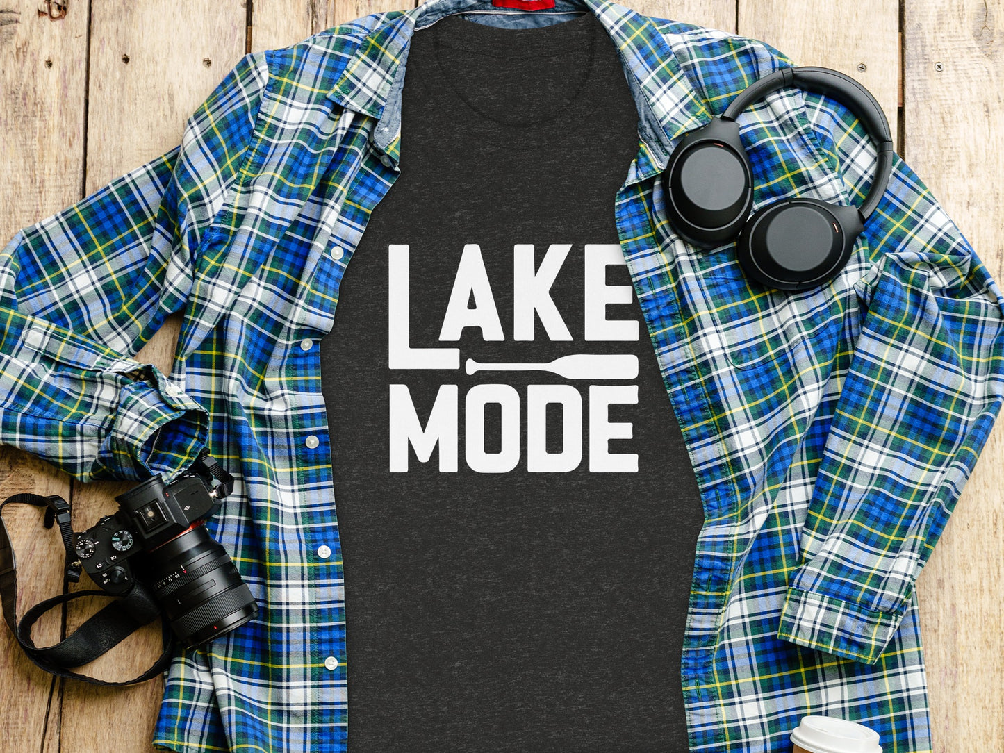 Embrace the Lake Life with Our Cool Lake Mode T-Shirt T-Shirt - Outdoor & Adventure Collection - Mile Marker 16 Gear by Cloud 16 Clothing Co.