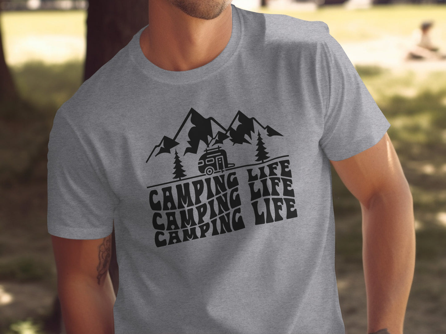 Camping Life Camping Life Camping Life T-Shirt T-Shirt - Outdoor & Adventure Collection - Mile Marker 16 Gear by Cloud 16 Clothing Co.
