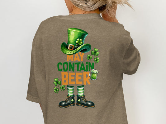 Scrappy Malone's Bar Art, Irish Pub Logo, Vintage Style Print, Other Products, Shamrock Design, Bar Sign T-Shirt - Scrappy Malone's Bar 100-Proof Humor - Cloud 16 Clothing Co.