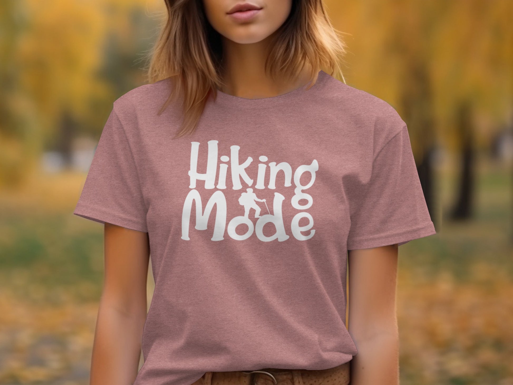 Hiking Mode Funny Outdoor Adventure Hiker Nature T-Shirt T-Shirt - Outdoor & Adventure Collection - Mile Marker 16 Gear by Cloud 16 Clothing Co.