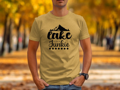 Lake Junkie Nature Lover Mountain Graphic Adventure T-Shirt T-Shirt - Outdoor & Adventure Collection - Mile Marker 16 Gear by Cloud 16 Clothing Co.