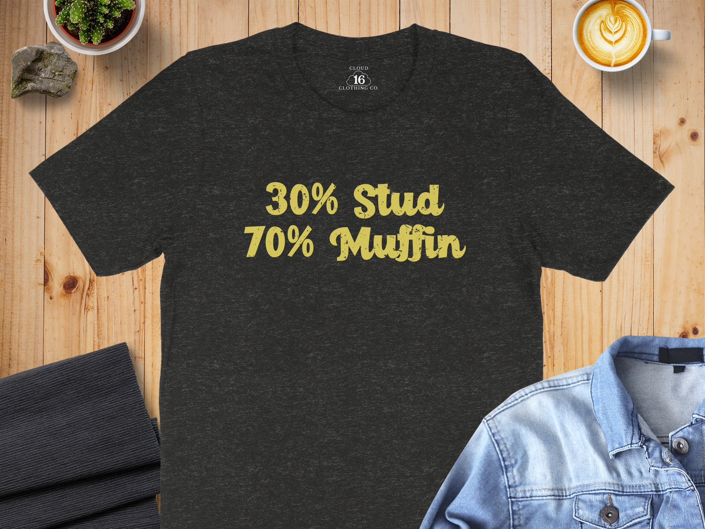 30% Stud 70% Muffin Graphic T-shirt