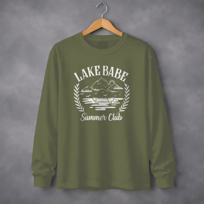 Lake Babe Summer Club Long Sleeve Shirt