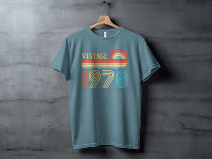 Vintage 1978 Rainbow Graphic Men's T-Shirt Product