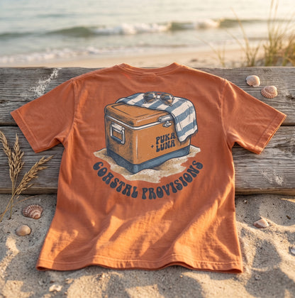 Puka Luna - Cooler Coastal Provisions Graphic Tee