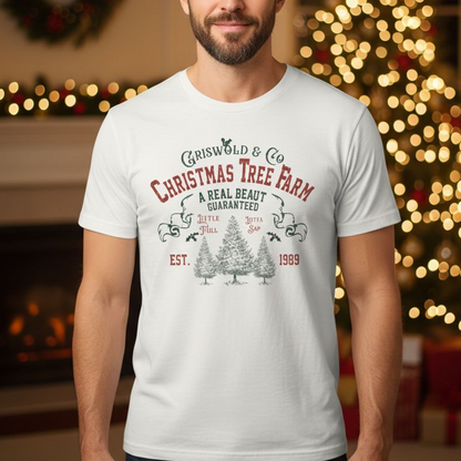 Griswold Christmas Tree Farm Vintage Shirt - Retro Holiday Tee