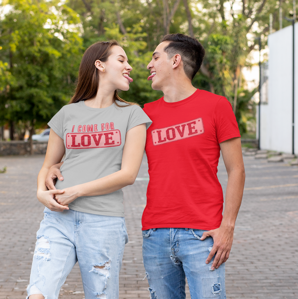 I Come For Love Vintage T-Shirt - Retro Cheeky Graphic Tee