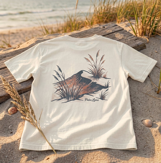 Puka Luna - Sand Dune & Sea Grass Graphic Tee