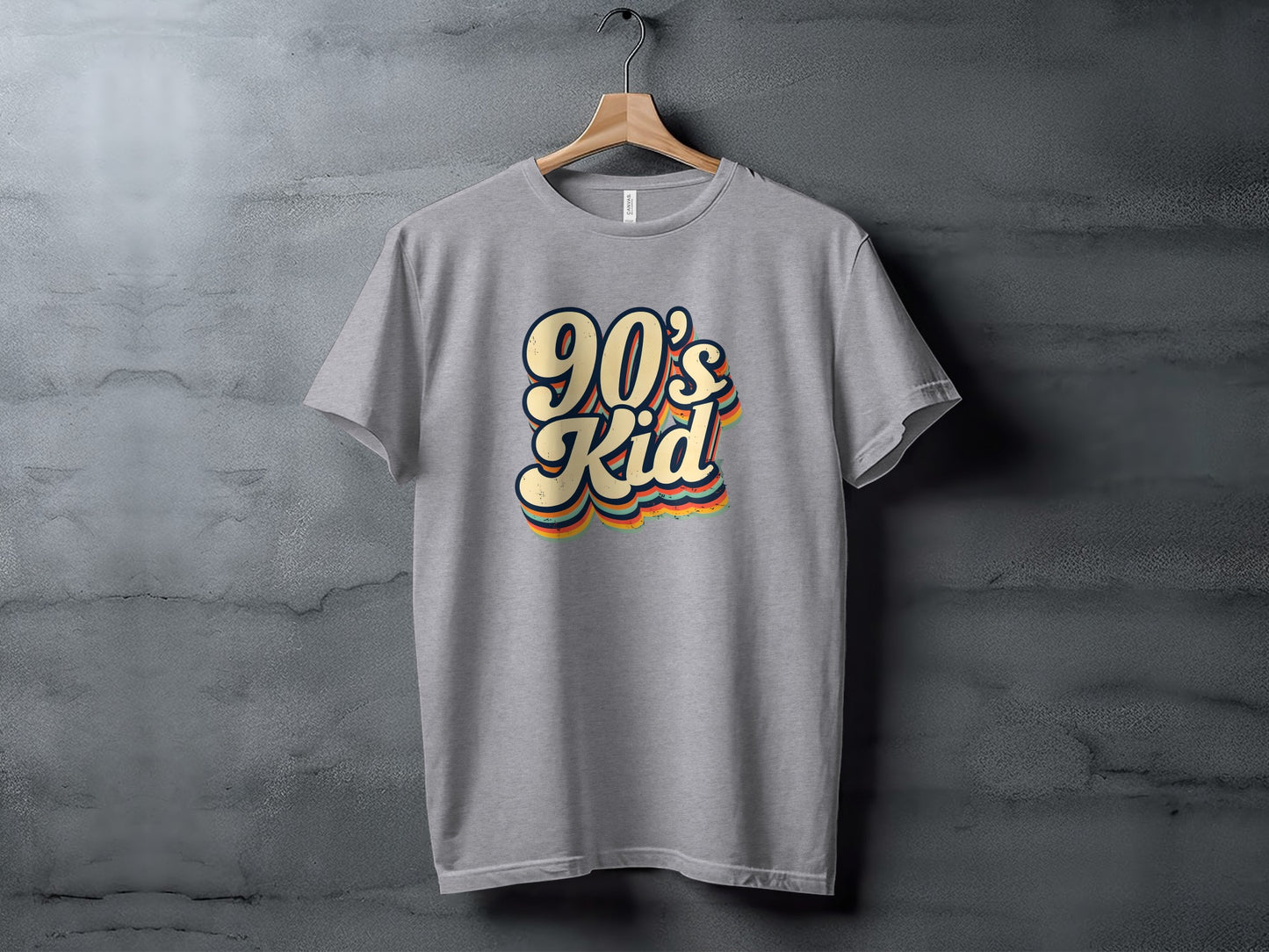 Retro 90's Kid Graphic T-shirt for Nostalgic Vibes