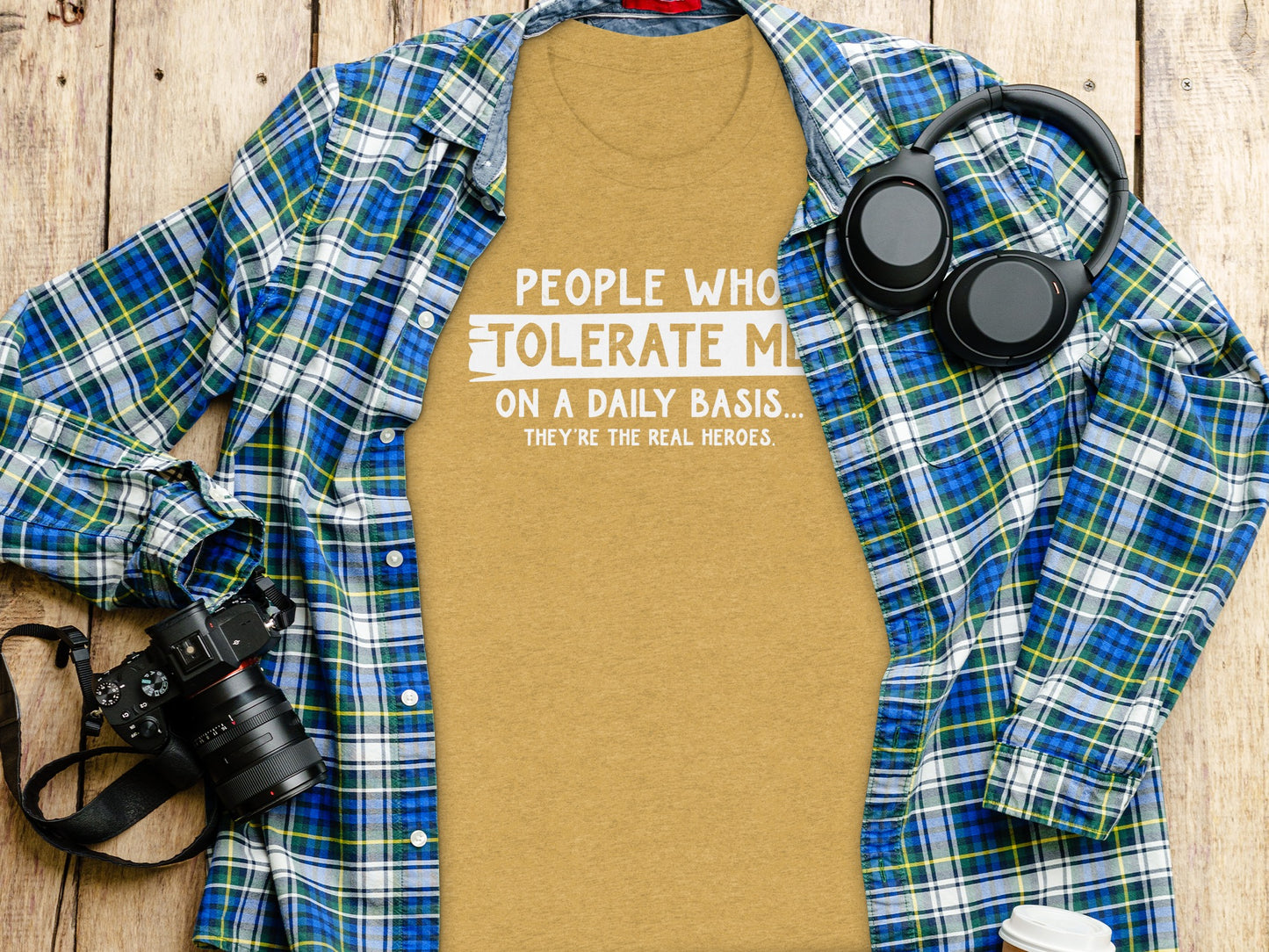 People Who Tolerate Me On A Daily Basis T-shirt