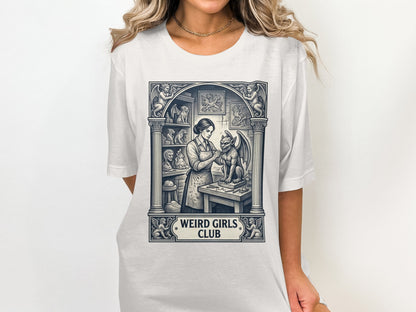 Gothic Artisan 'Weird Girls Club' T-Shirt - Black Label Series