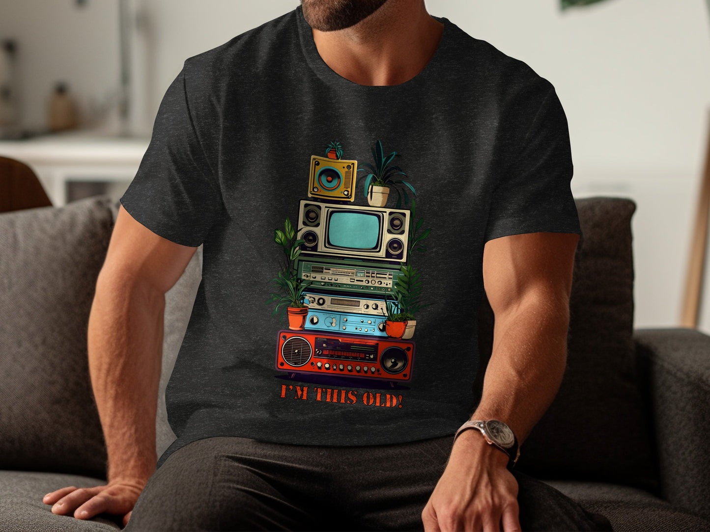 Vintage Electronic Devices I'm This Old T-shirt