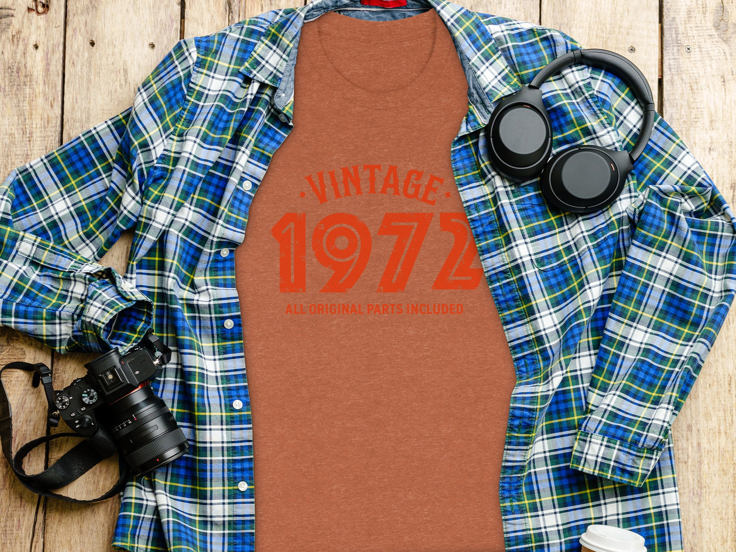 Vintage 1972 All Original Parts Included Shirt