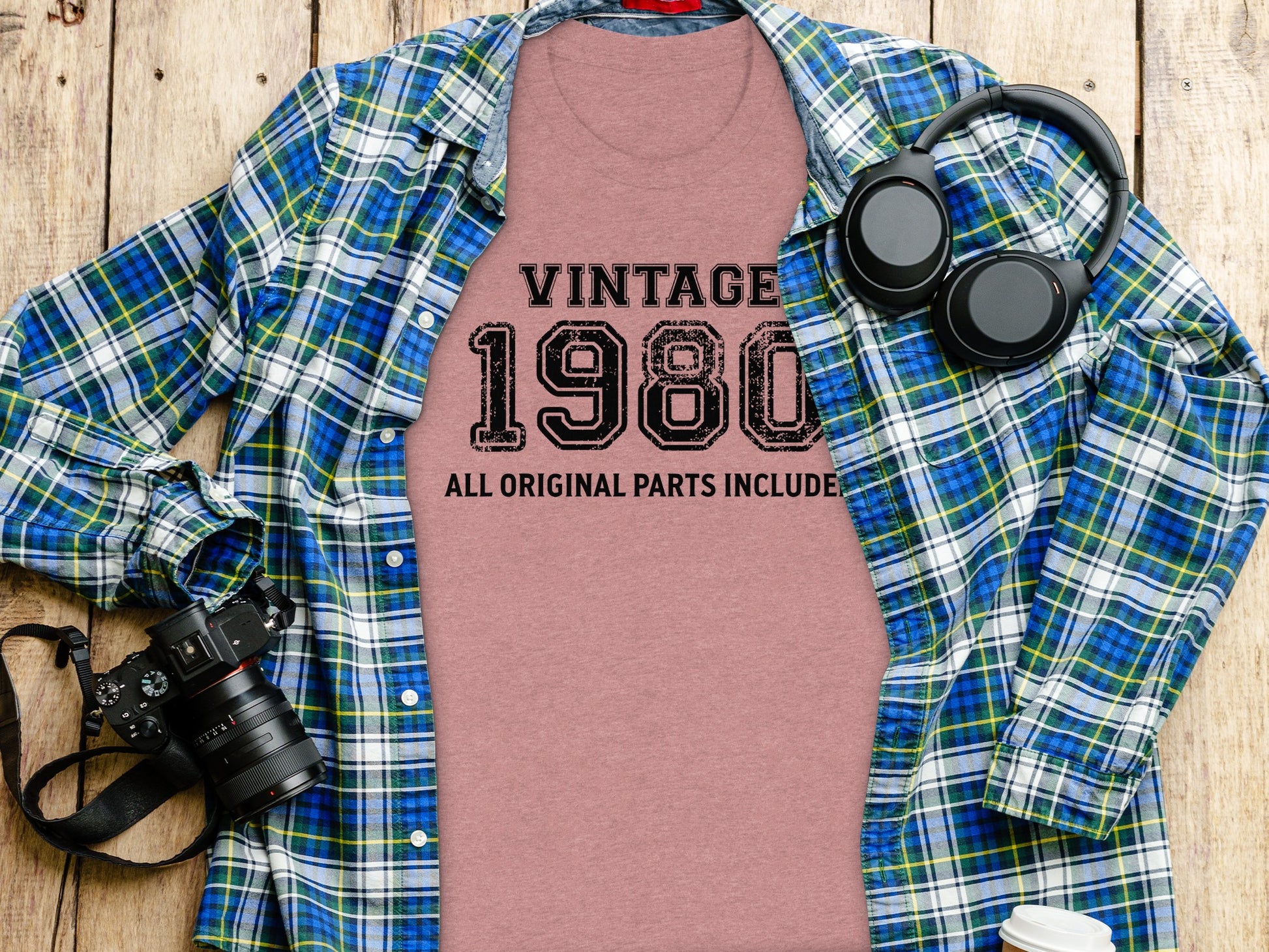 Vintage 1980 All Original Parts Included Shirt