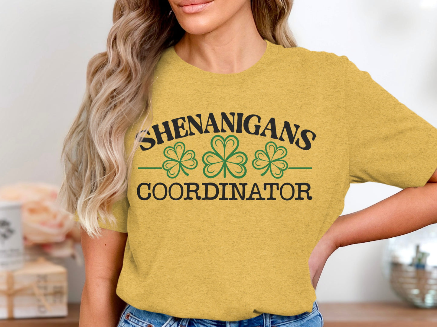 Shenanigans Coordinator Graphic Tee for Festive Fun