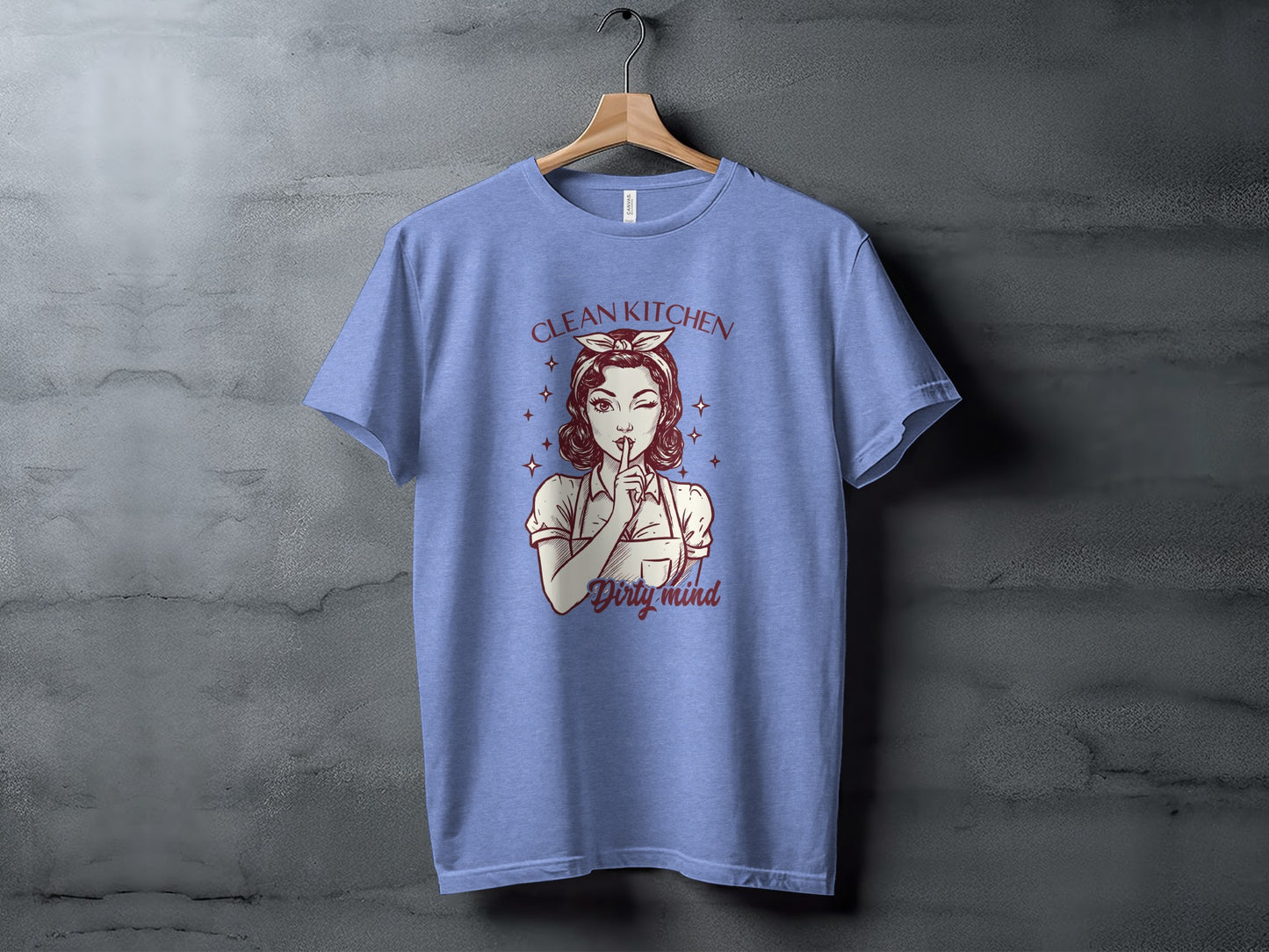 Clean Kitchen Dirty Mind Graphic T-Shirt product