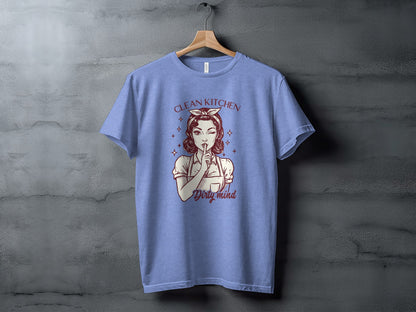 Clean Kitchen Dirty Mind Graphic T-Shirt product