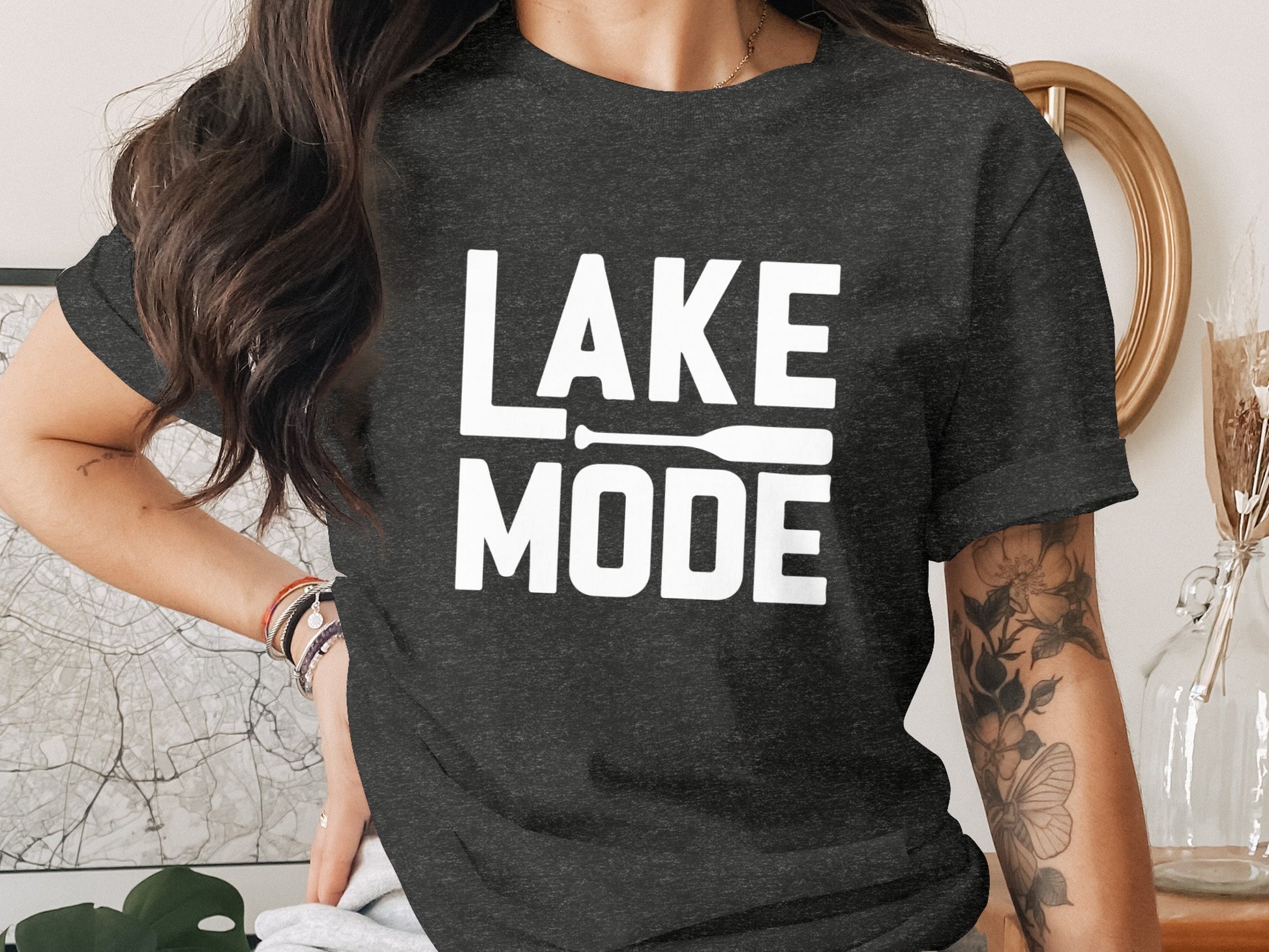 Embrace the Lake Life with Our Cool Lake Mode T-Shirt T-Shirt - Outdoor & Adventure Collection - Mile Marker 16 Gear by Cloud 16 Clothing Co.