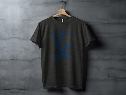 I'm Not A Silly Goose Funny Graphic Tee Shirt
