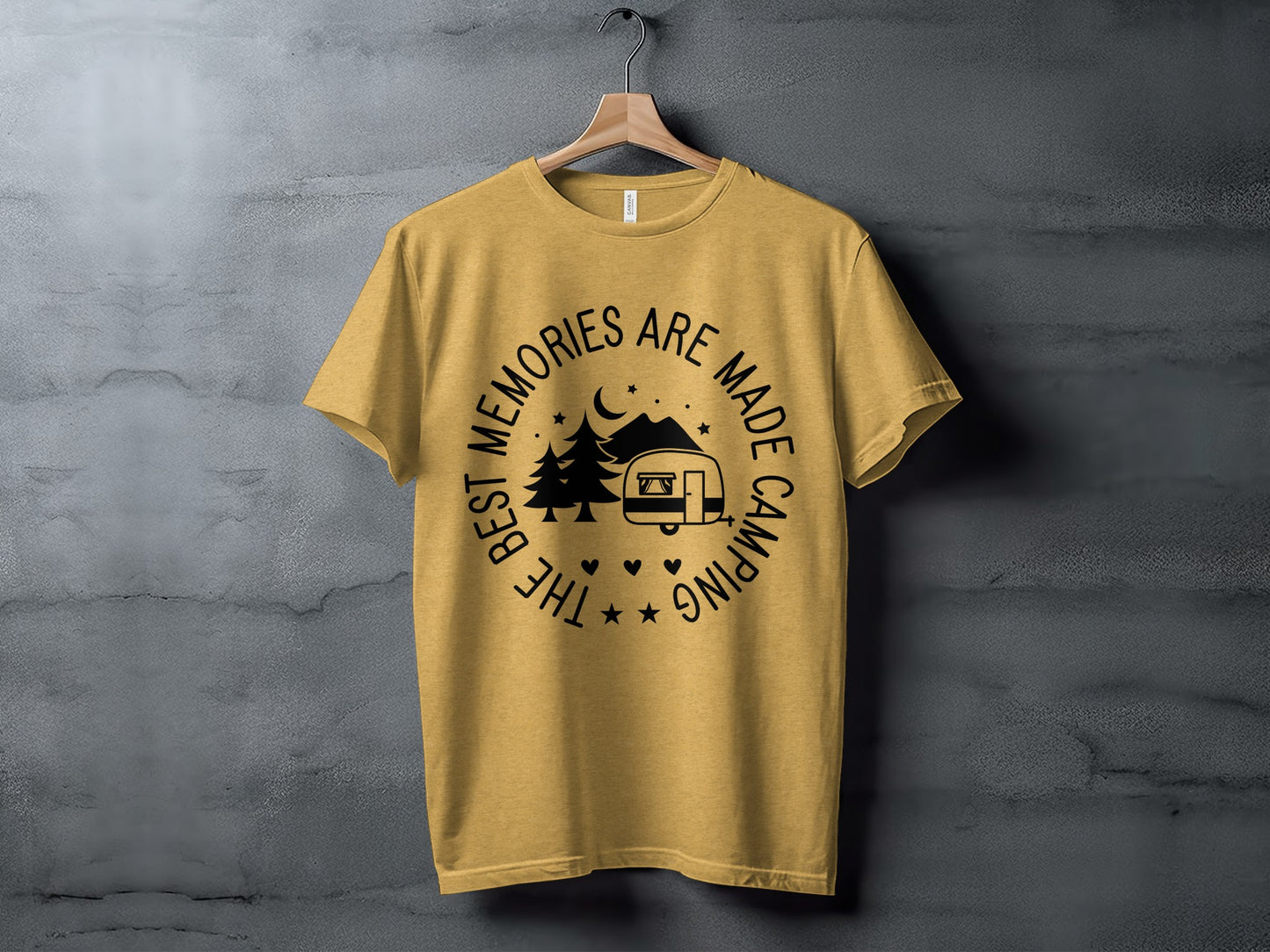 The Best Memories are Made Camping T-Shirt T-Shirt - Outdoor & Adventure Collection - Mile Marker 16 Gear by Cloud 16 Clothing Co.