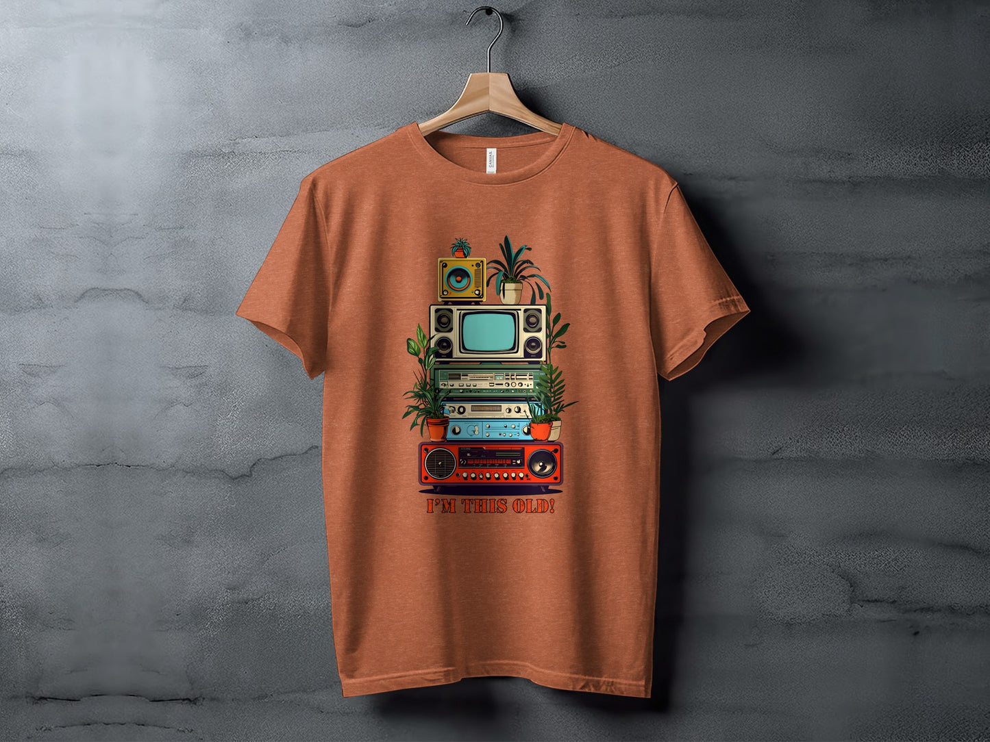 Vintage Electronics Retro Design 'I'm This Old' Shirt