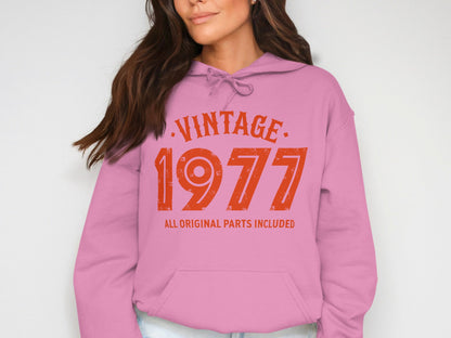 Vintage 1977 All Original Parts Included Hoodie