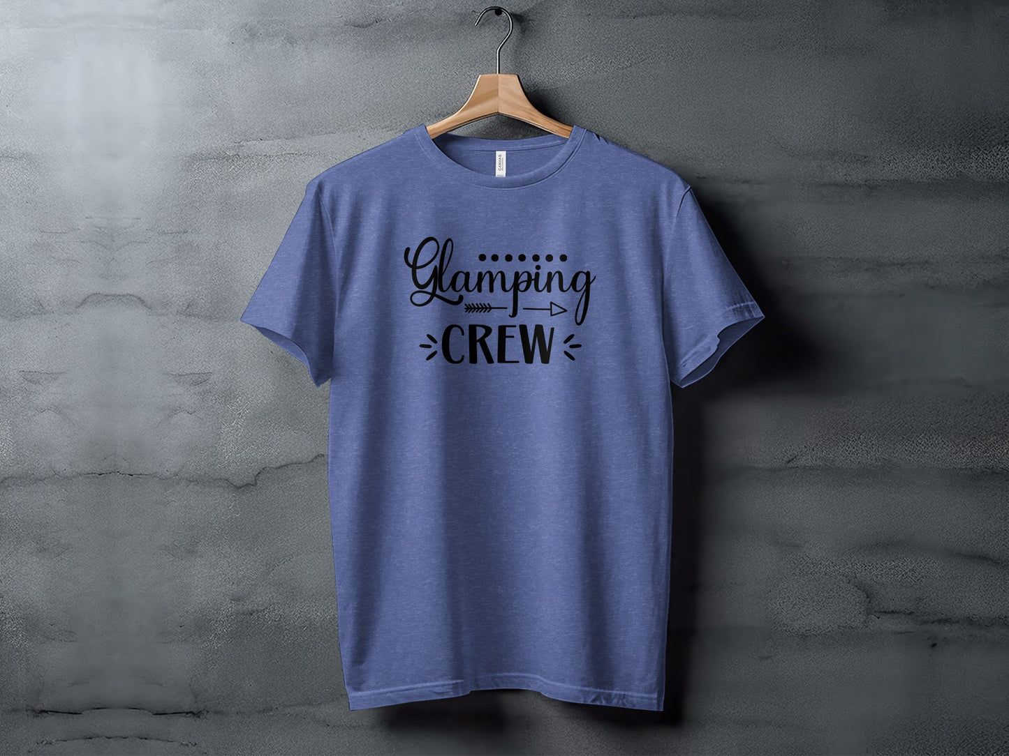 Glamping Crew Camping with Friends Family Outdoors T-Shirt T-Shirt - Outdoor & Adventure Collection - Mile Marker 16 Gear by Cloud 16 Clothing Co.