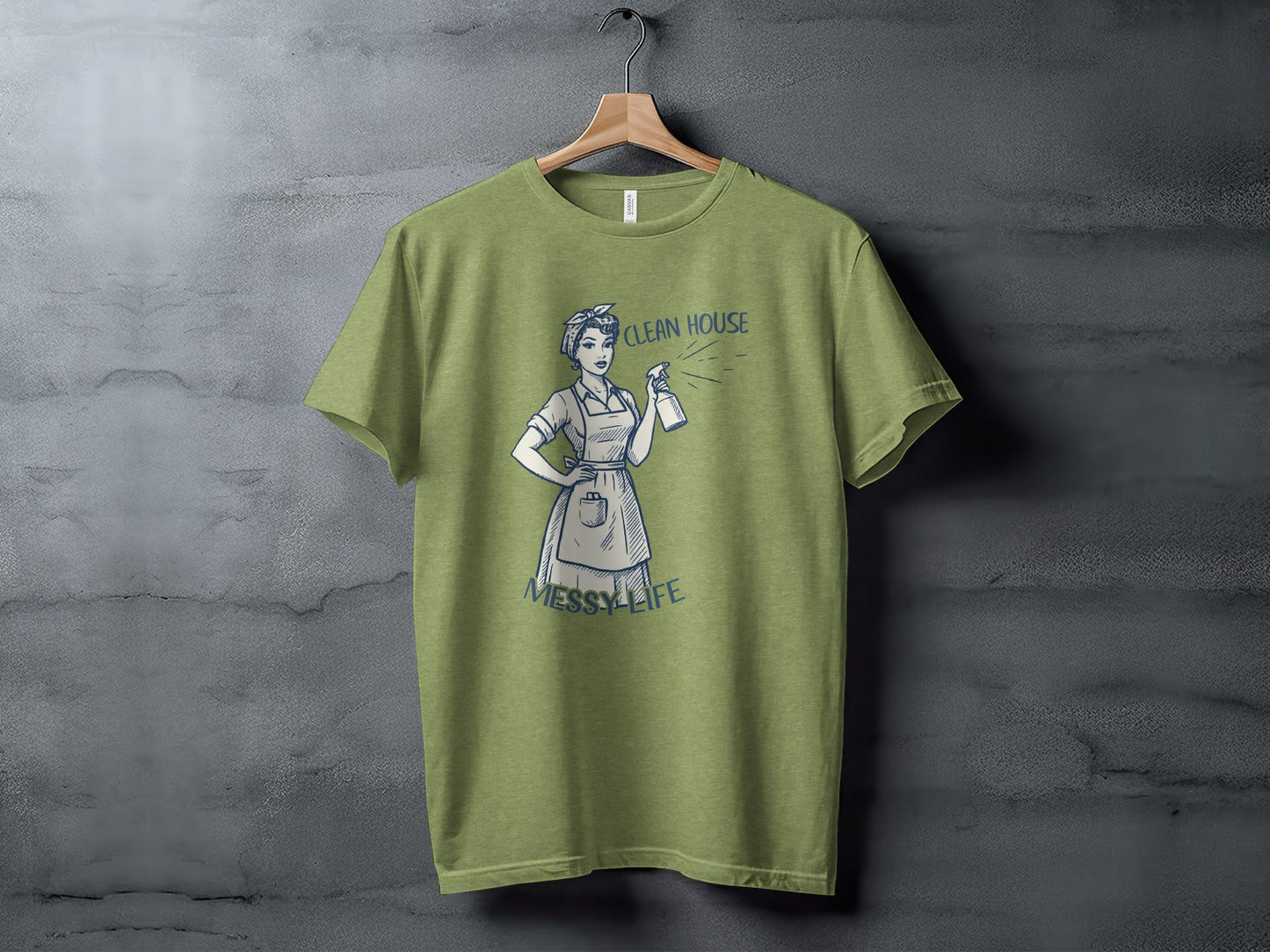 Clean House Messy Life Graphic Tee