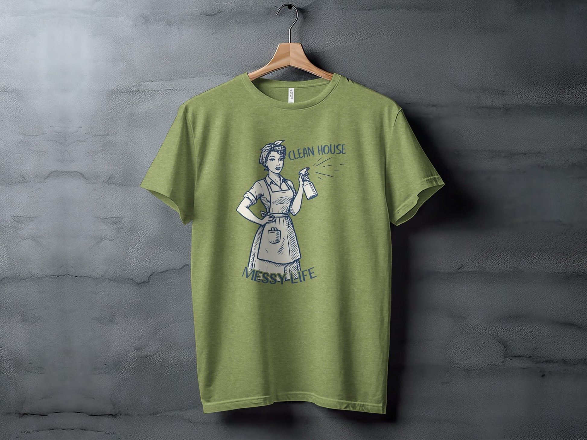 Clean House Messy Life Graphic Tee