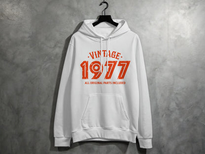 Vintage 1977 All Original Parts Included Hoodie