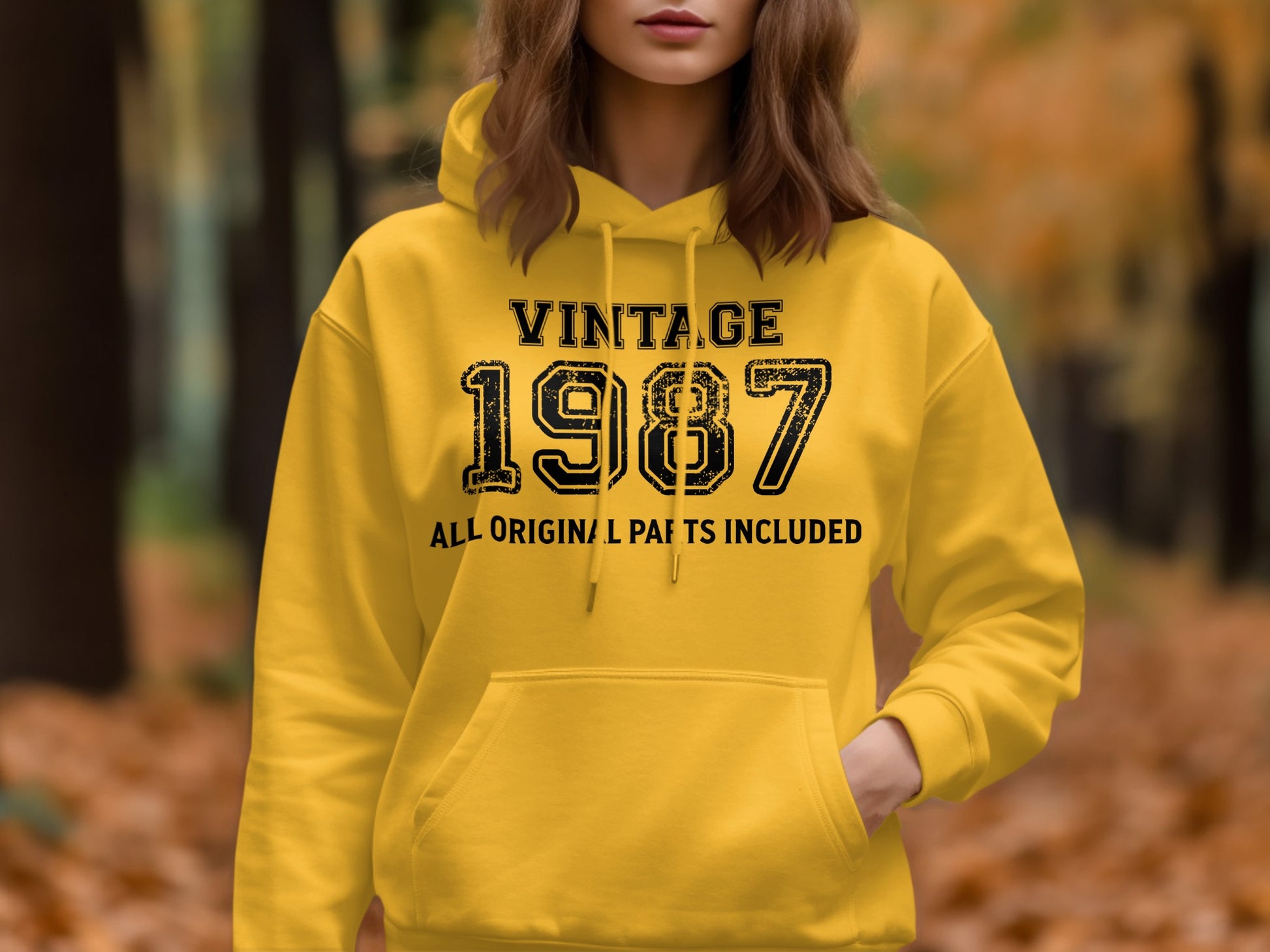 Vintage 1987 All Original Parts Included Hoodie