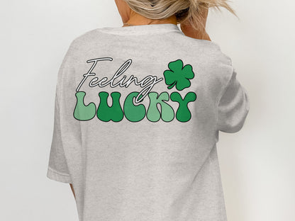 Scrappy Malone's Bar, Irish Pub, Shamrock, Round, Green, Vintage T-Shirt - Scrappy Malone's Bar 100-Proof Humor - Cloud 16 Clothing Co.