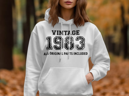 Vintage 1983 All Original Parts Included hoodie