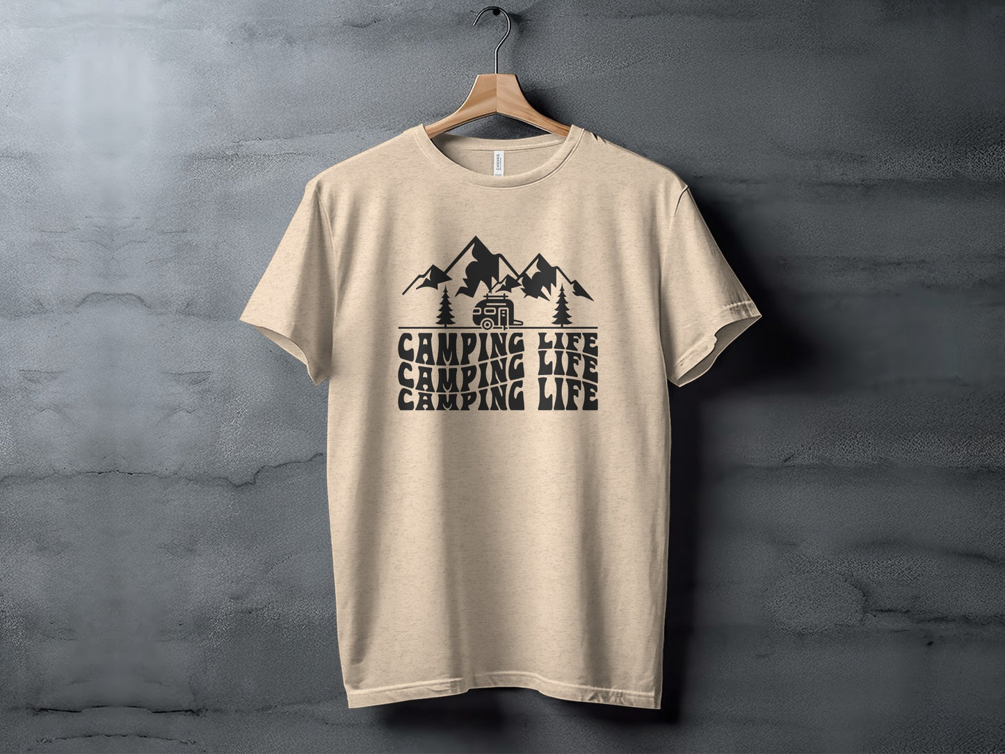 Camping Life Camping Life Camping Life T-Shirt T-Shirt - Outdoor & Adventure Collection - Mile Marker 16 Gear by Cloud 16 Clothing Co.