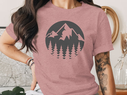 Nature Landscape Adventure Outdoor Graphic Design T-Shirt T-Shirt - Outdoor & Adventure Collection - Mile Marker 16 Gear by Cloud 16 Clothing Co.