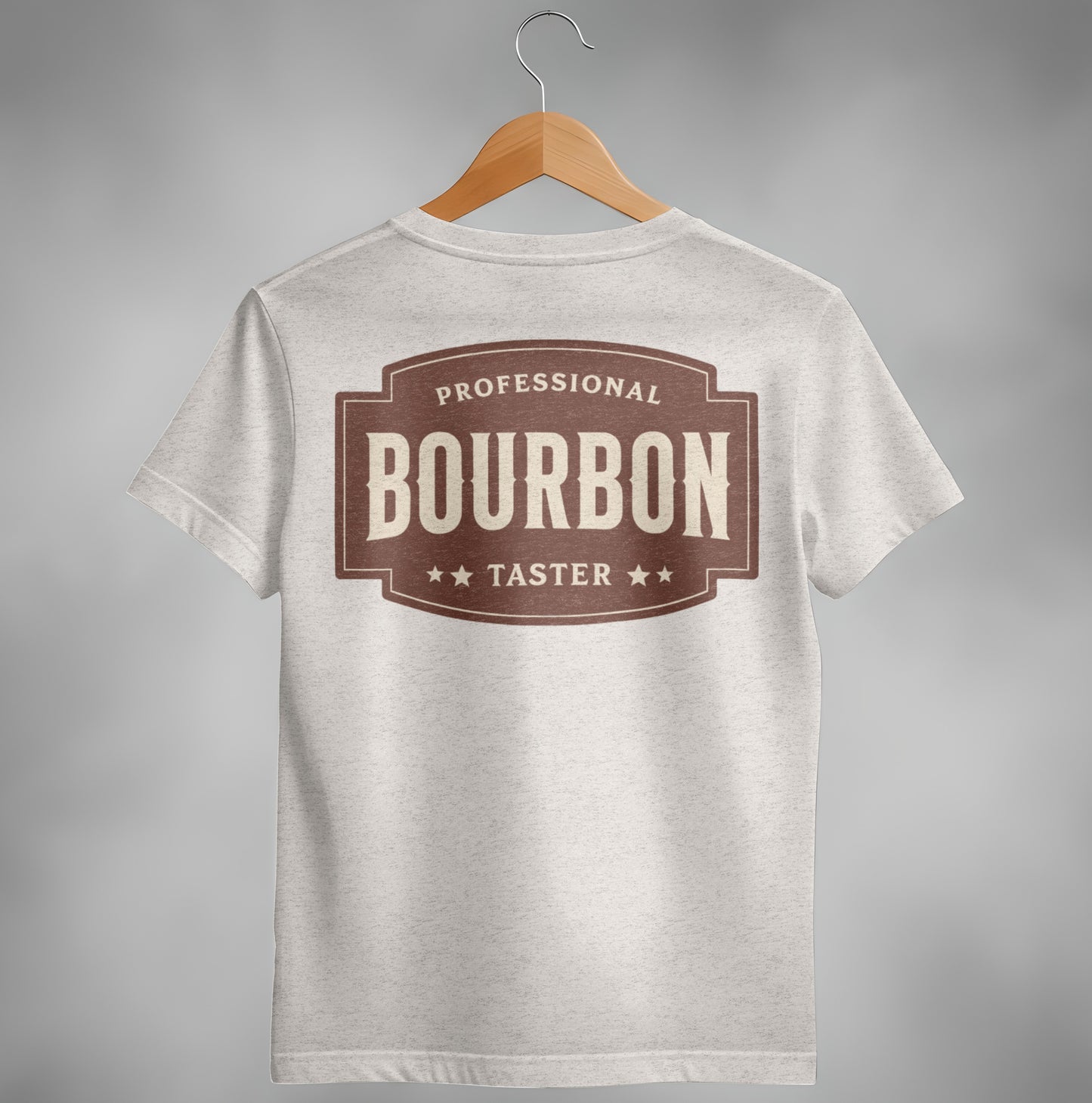 Professional Bourbon Taster Funny Alcohol Design T-Shirt T-shirt - Scrappy Malone's Bar 100-Proof Humor - Cloud 16 Clothing Co.