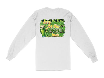 Scrappy Malone's Bar, Irish Pub Design, Clover Shamrock Graphic, Vintage Style Sign, Retro Bar Logo, Gift Idea, St Patrick's Day T-Shirt - Scrappy Malone's Bar 100-Proof Humor - Cloud 16 Clothing Co.