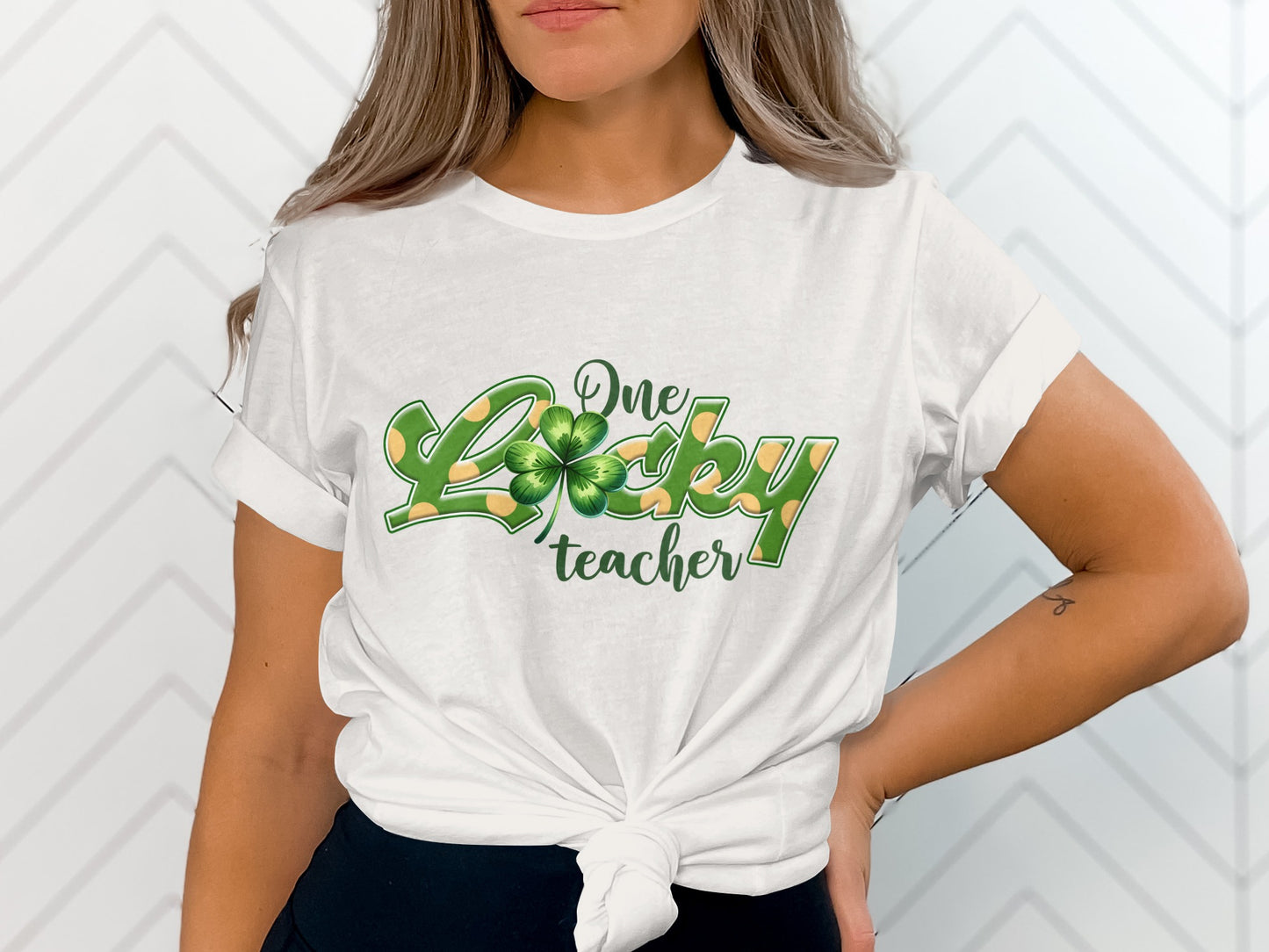 One Lucky Teacher St. Patrick's Day T-Shirt
