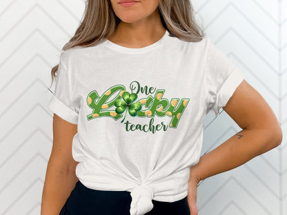 One Lucky Teacher St. Patrick's Day T-Shirt