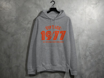 Vintage 1977 All Original Parts Included Hoodie