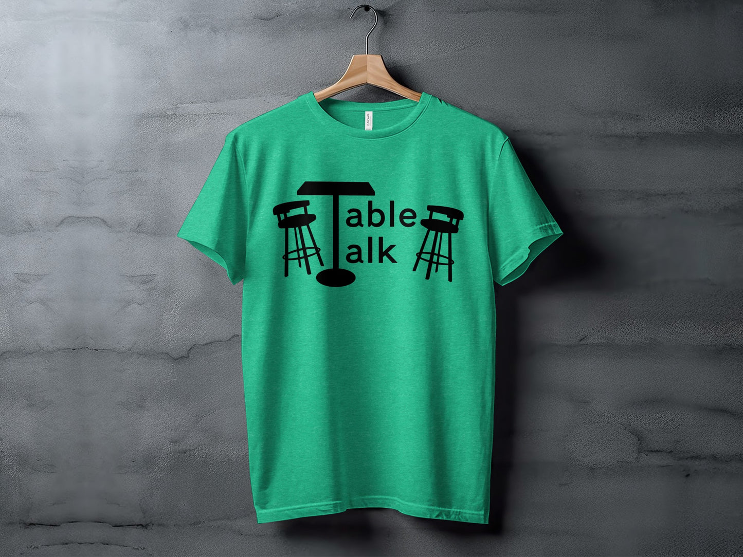 Table Talk Graphic T-Shirt Conversation Starters Apparel