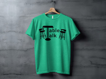 Table Talk Graphic T-Shirt Conversation Starters Apparel