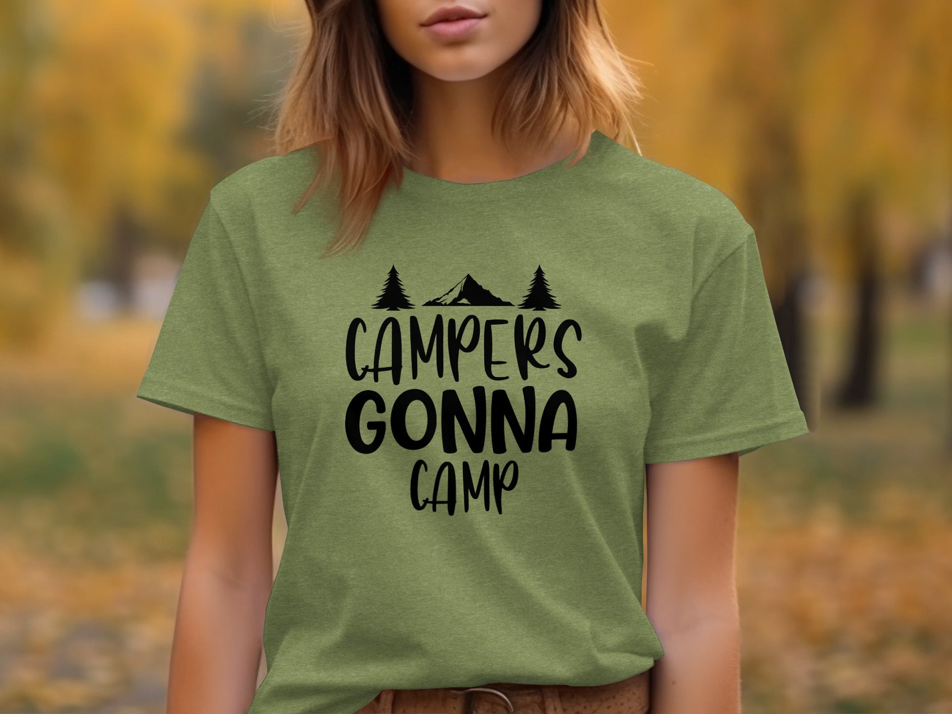Campers Gonna Camp Nature Adventure Camping Trip T-Shirt T-Shirt - Outdoor & Adventure Collection - Mile Marker 16 Gear by Cloud 16 Clothing Co.