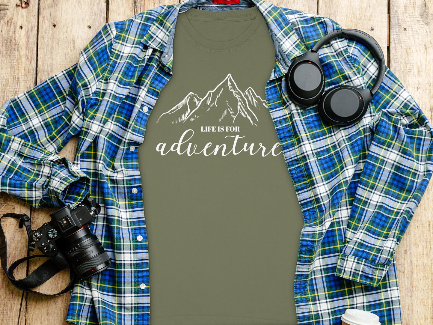 Life Is For Adventure Graphic T-Shirt Adventure product