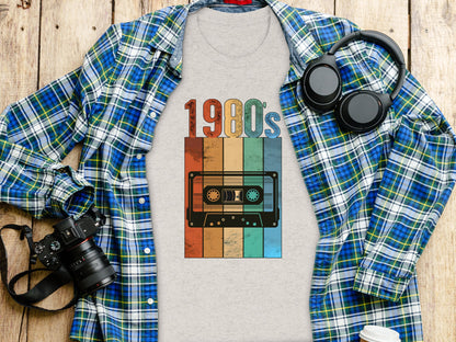 Vintage 1980s Cassette Tape Graphic T-shirt product