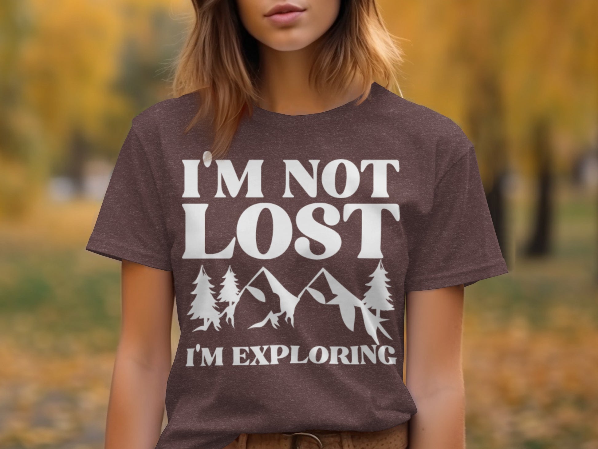 I Am Not Lost I Am Exploring Outdoors Nature T-Shirt T-Shirt - Outdoor & Adventure Collection - Mile Marker 16 Gear by Cloud 16 Clothing Co.