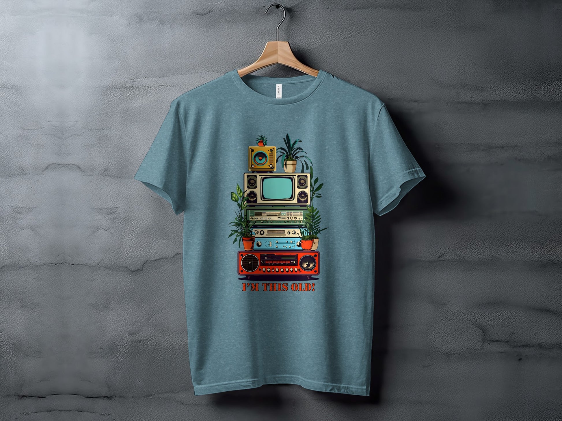 I'm This Old! Retro Vintage Electronics T-Shirt