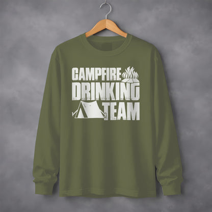 Campfire Drinking Team Long Sleeve Shirt Product