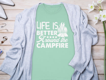 Life Is Better Around The Campfire T-Shirt Product